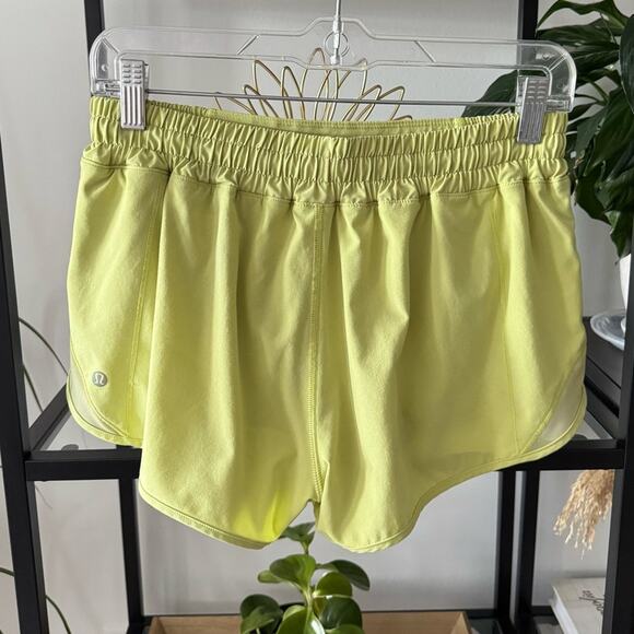 lululemon athletica Pants - Lululemon Hotty Hot Short II 2.5" Lemon Vibe Yellow Shorts Women’s 8 Regular